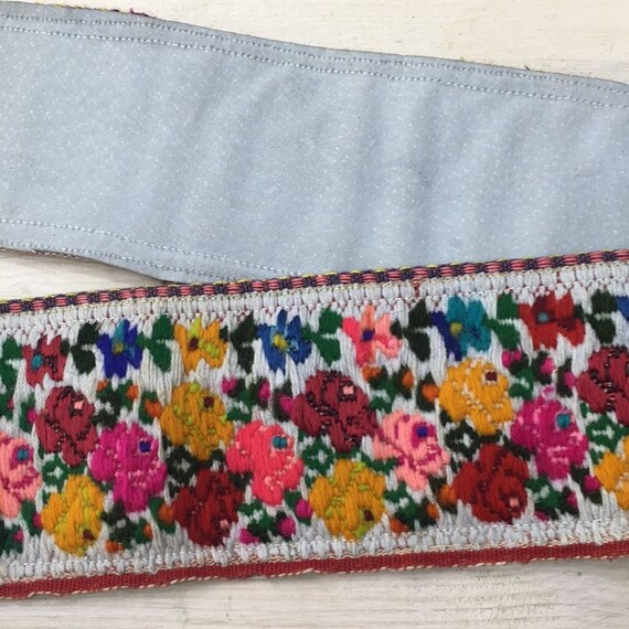Handmade Vintage Woven Floral Adjustable Size Belt - Etsy Canada