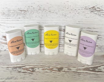 Natural Tallow Deodorant: Baking Soda & Aluminum Free