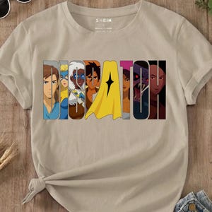 Equipo de superhéroes de Dispatch PNG PDF / Póster de personaje de dibujos animados imprimible / Descarga instantánea