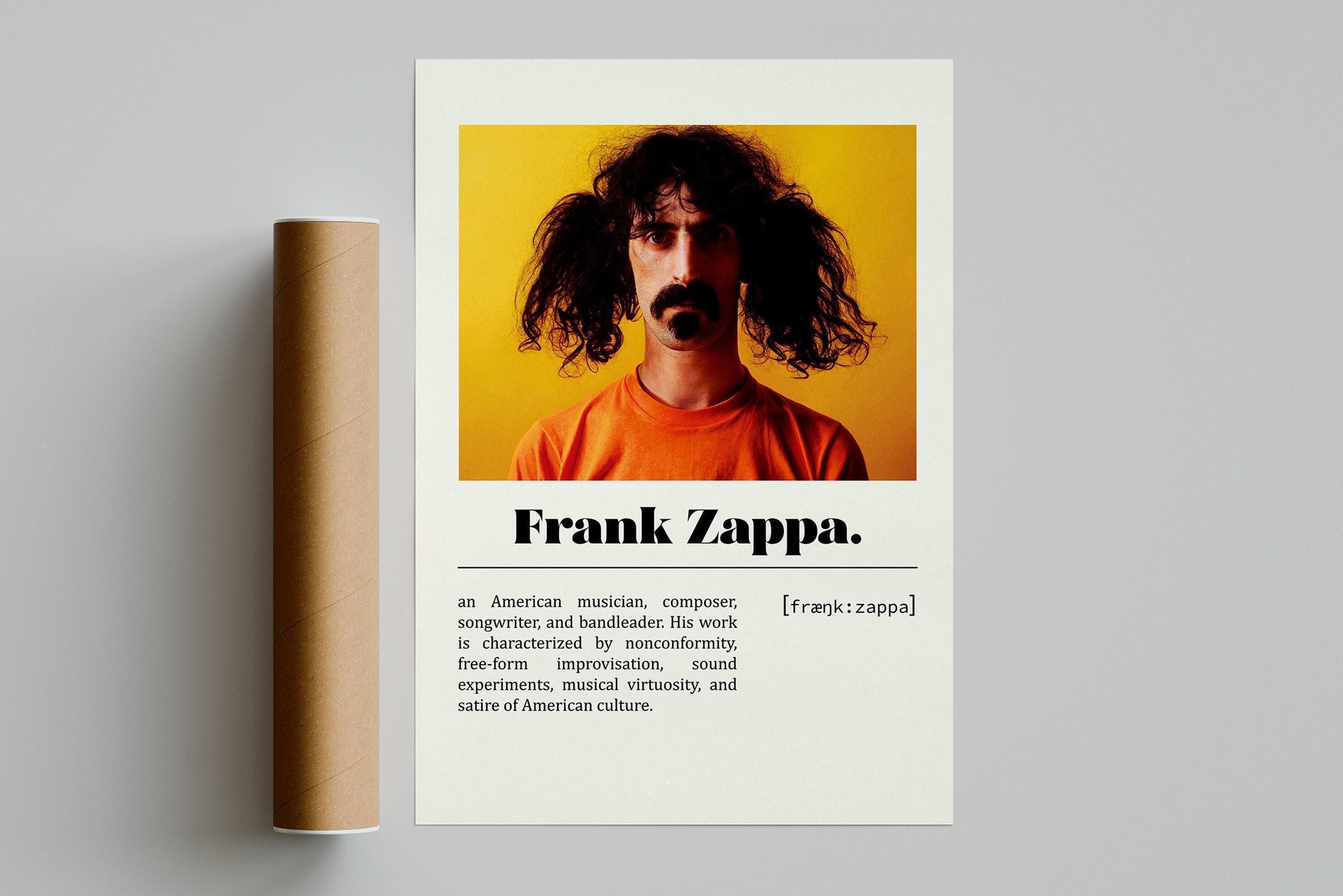Frank zappa poster - Etsy 日本