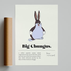 Big Chungus Game - Etsy Norway Big Chungus Game - Etsy Norway