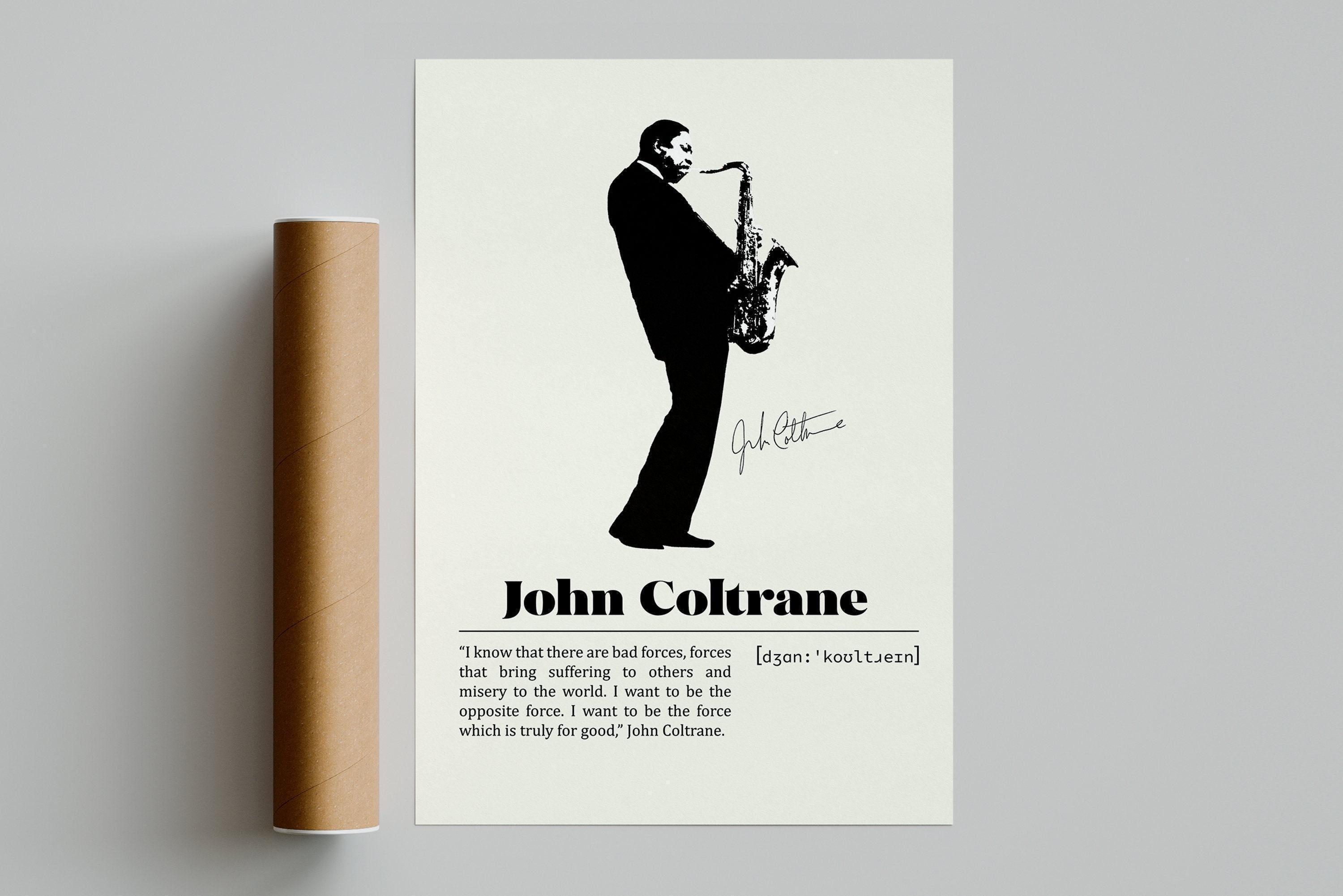 John coltrane poster - Etsy México, image size:3000x2002