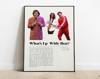 Diondre Cole Was hat es damit auf sich? | Minimalistisches TV-Serien-Plakat | Vintage Retro Kunstdruck | Personalisiertes Poster | Wand Kunst Druck | Wohndekor