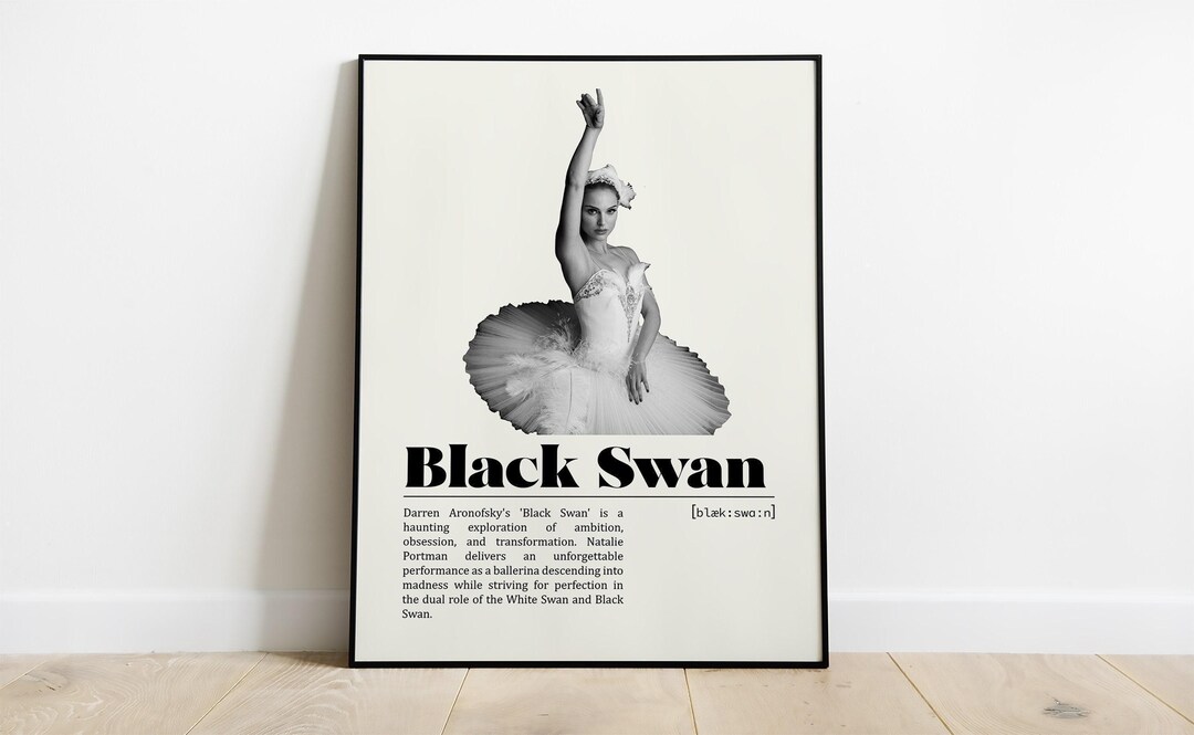 Black Swan | Darren Aronofsky | Minimalist Movie Poster | Vintage Retro ...