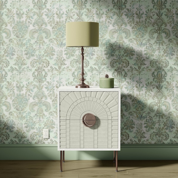 Sage Green Removable Wallpaper Etsy