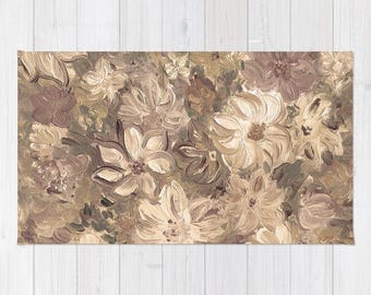 floral rug etsy