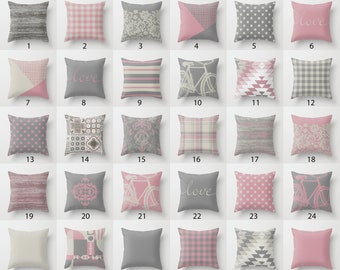 Mauve Throw Pillows Etsy
