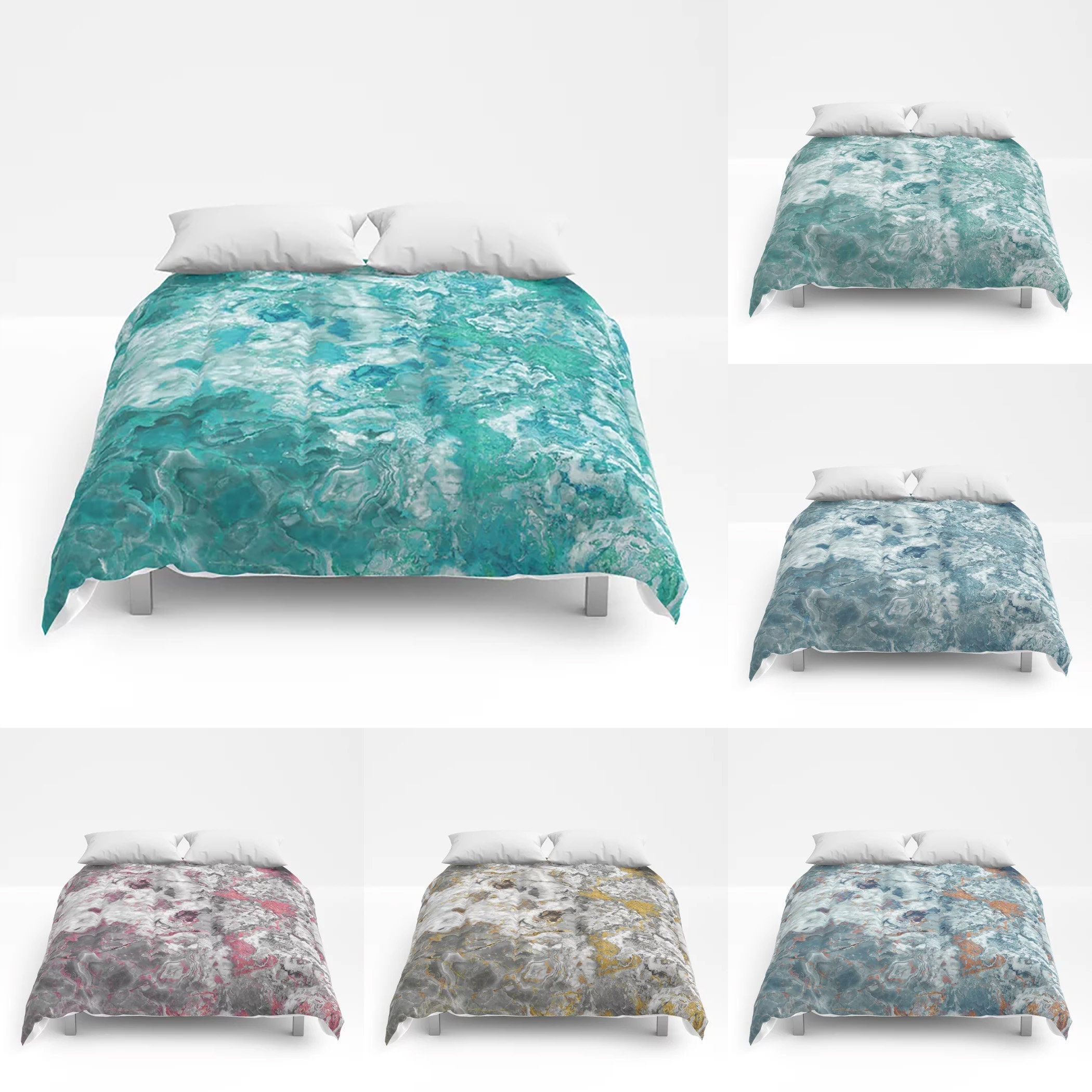 104 x 88 104 x 88 Kess InHouse Kess Original Coral Wreath Monogram King Cotton Duvet Cover 104 x 88 104 x 88 Kess InHouse Kess Original Coral Wreath Monogram King Cotton Duvet Cover