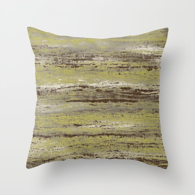 Green Beige Taupe Cream Brown Throw Pillow Mix and Match Etsy