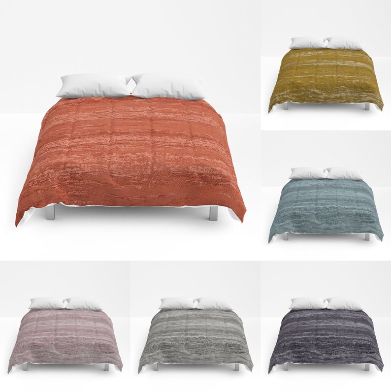 Pastel Melange Duvet Cover Or Comforter Bed Cover Bedding Etsy