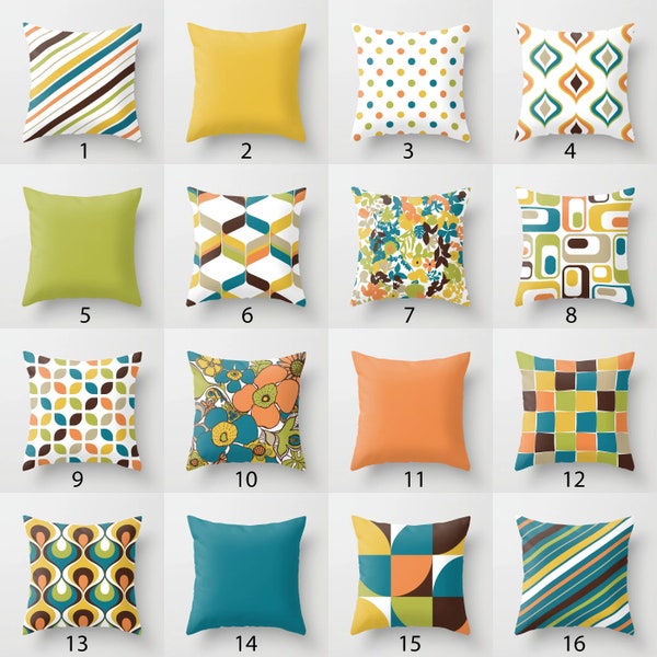 Brown Throw Pillow Etsy