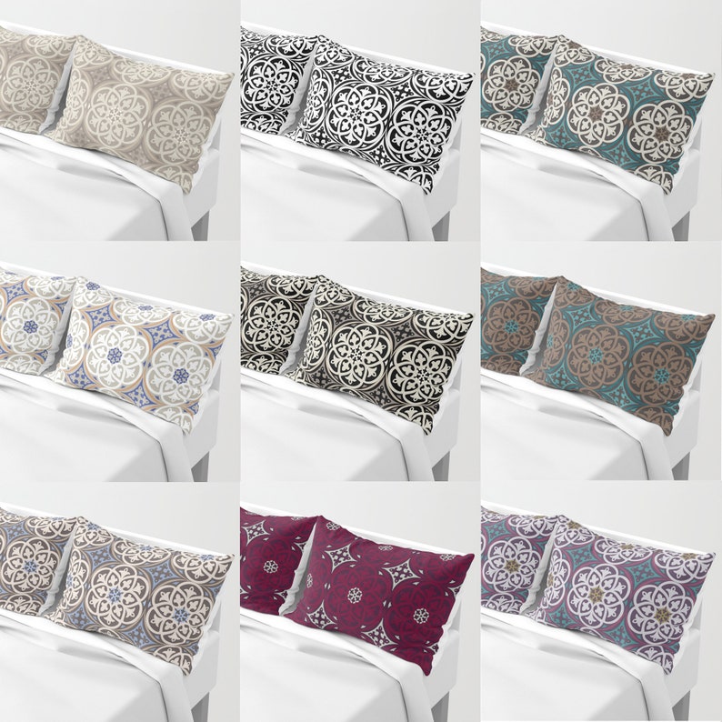 Moroccan Lattice Throw Pillow Mix and Match Indoor Outdoor Etsy