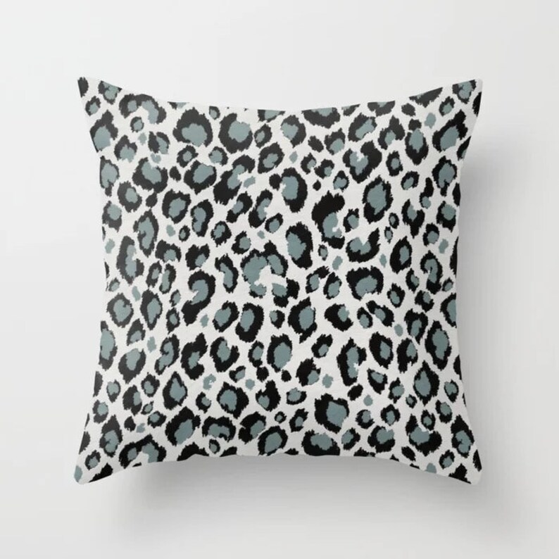 Teal Grey Beige Black Taupe Throw Pillow Mix and Match Indoor Etsy