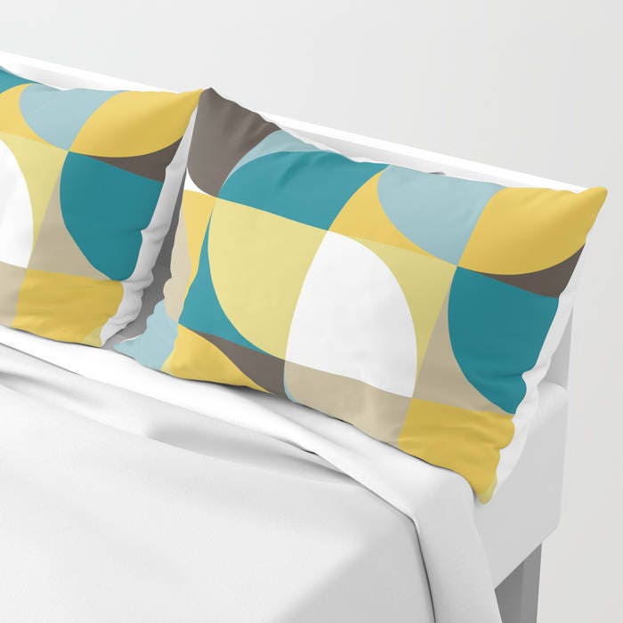 Cortinas de ventana de impresión RETRO 50 x 84 | Etsy