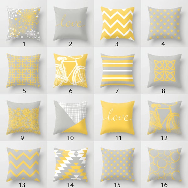 Grey Outdoor Pillow Etsy