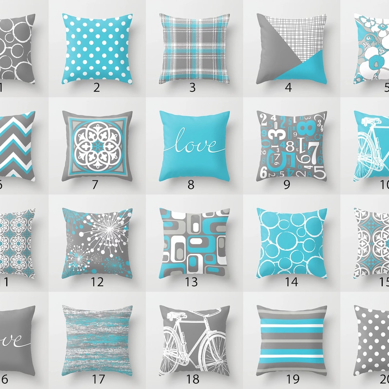 Grey Couch Pillows - Etsy