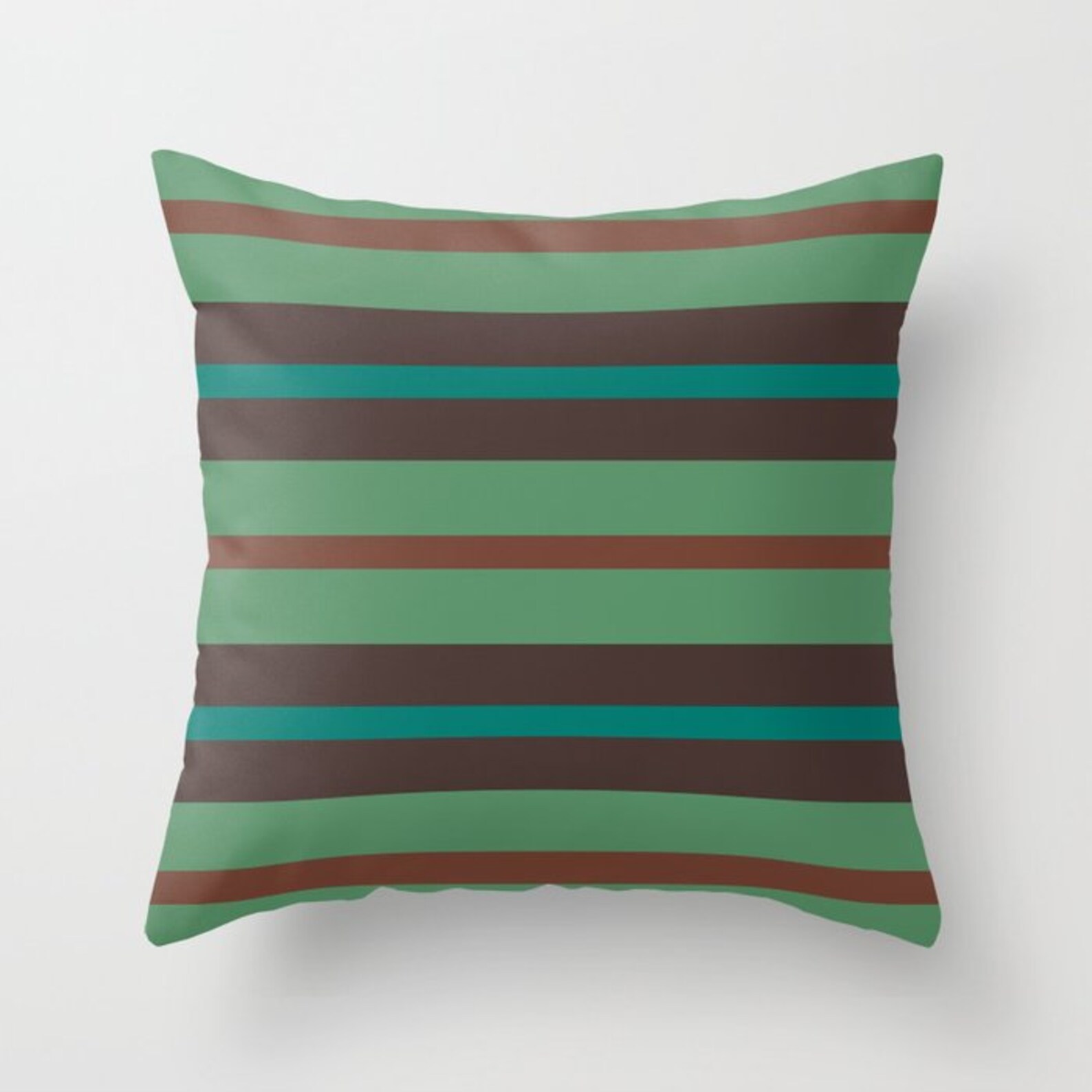 Green Brown Throw Pillow Mix and Match Indoor Outdoor Cushion Etsy