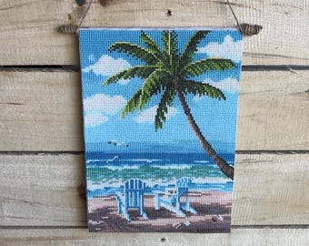 Diamond Art Palme + Stühle