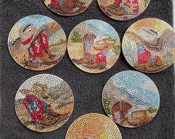 Diamond Art Boot Untersetzer