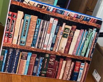 Diamant Kunst Bücher Regal