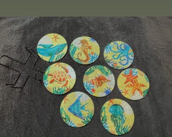 Diamond Art Sea Life Untersetzer