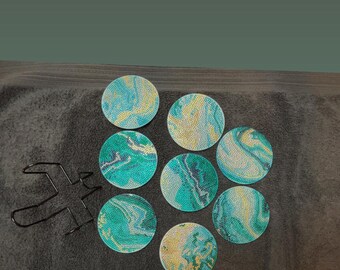 Diamond Art Aqua Untersetzer