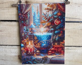 Diamond Art Weihnachtskerze