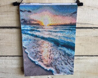 Diamantkunst Wellen + Sonne