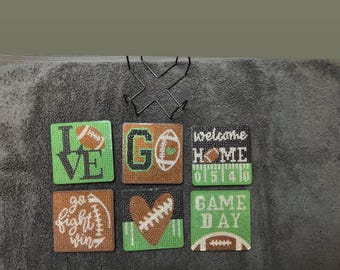 Diamond Art Fussball Untersetzer