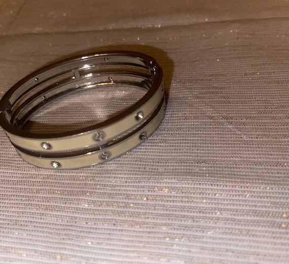 Thea, Double Link Bangle Bracelet - image 3