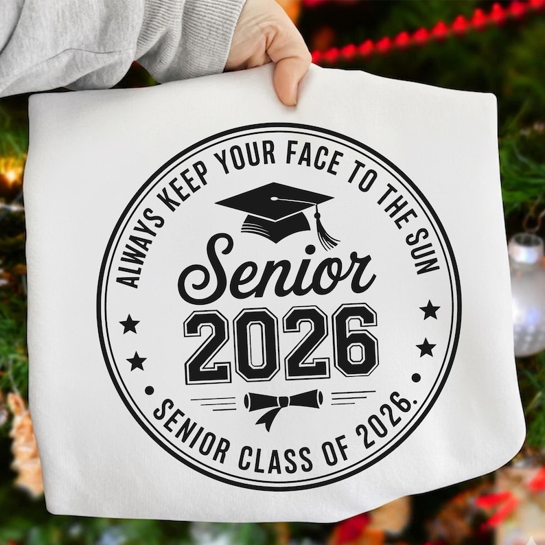 Senior 2026 SVG Bundle | Class of 2026 Graduation Shirt Design | High ...