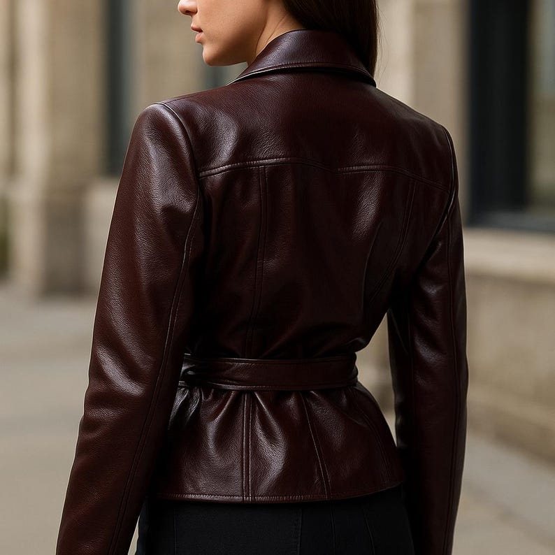 Acheter Vestes pour femmes Rivets Faux cuir revers fermeture éclair Acheter Vestes pour femmes Rivets Faux cuir revers fermeture éclair