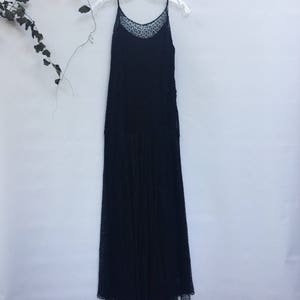 1930s Old Hollywood Floor Length Black Lace Dress 30s Art - Etsy