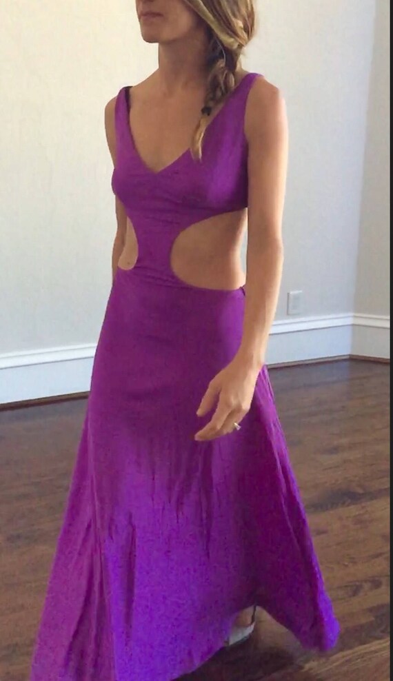 Rare authentic 60s Pucci Designer Dress | Magenta… - image 6