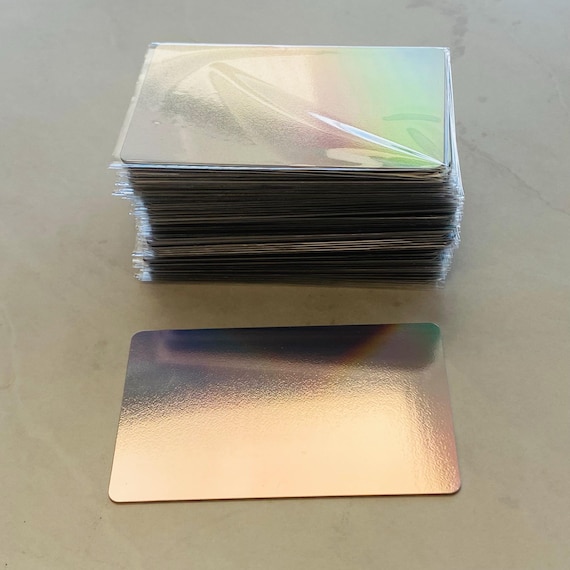 holographic blank cards Amazon.com : 24 Sheets Holographic Cardstock 8.5 x 11, 250gsm/92lb Metallic  Cardstock Glitter Shiny Iridescent Mirror Paper Thick Card Stock Paper for  Crafts, Card Making, Party Decoration, Scrapbook Supplies : Arts, Crafts &  Sewing main image 0