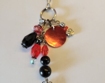 Sash Bag Charm/Purse Dangle /Purse Charm/Purse Accessory/ Dangle Charm/ Zipper Pull /Planner Accessory/Notebook Charm/ Key Chain