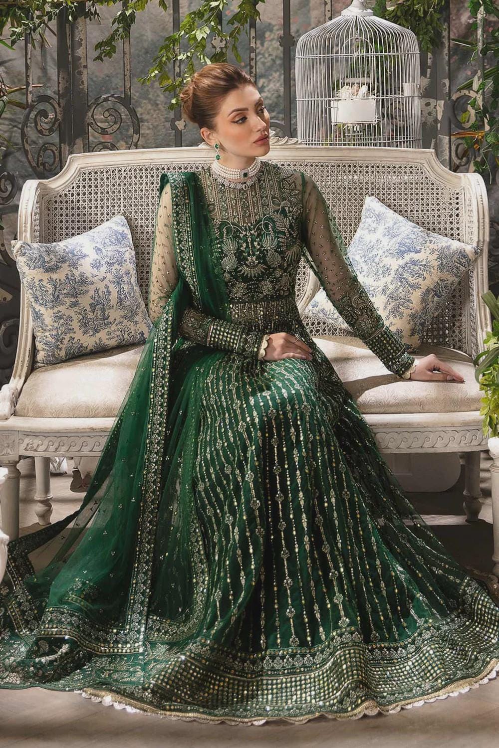 Bottle Green Pakistani Dresses - Etsy Bottle Green Pakistani Dresses - Etsy