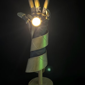 Stargate SG1 Kara Kesh goa'uld handschoen led maat M/L cosplay collectie rekwisieten replica