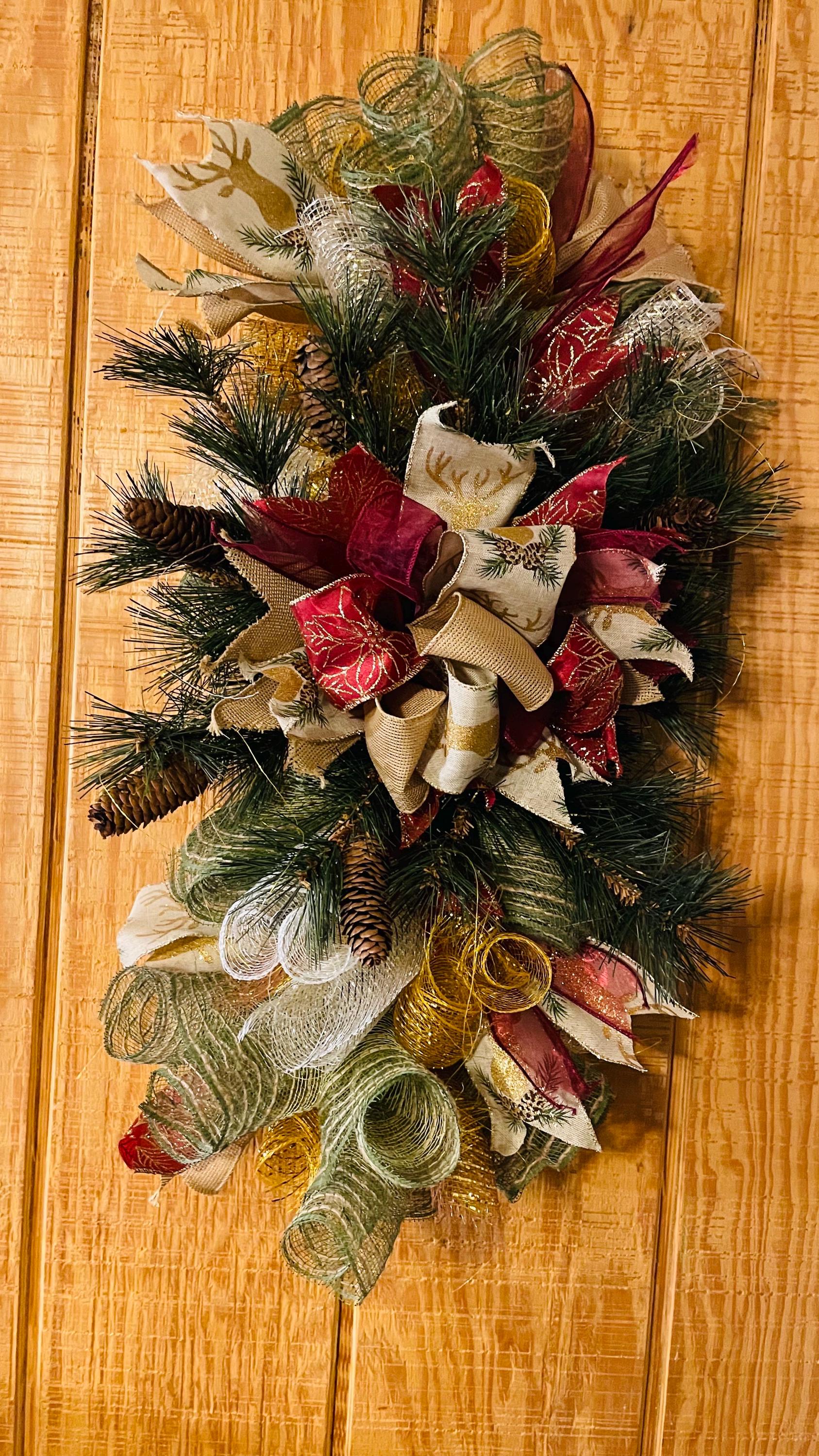 26” rustic spruce swag - Thumbnail 4