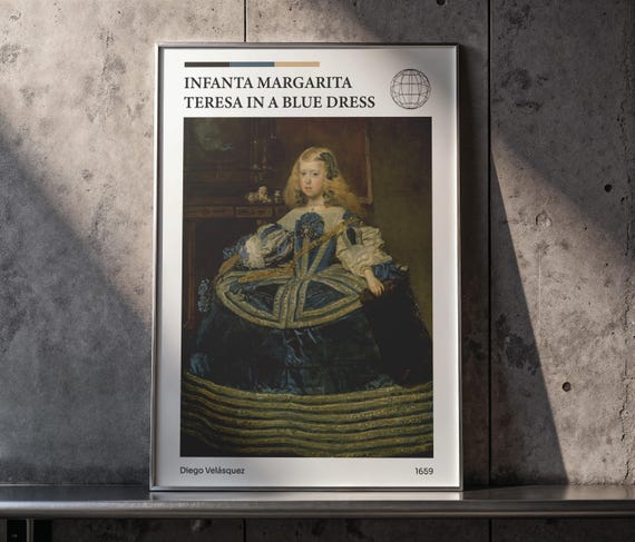 Infanta Margarita Teresa in a Blue Dress Diego Velsquez Printable Wall Art Poster - Vintage Poster - Digital Download - Etsy Canada Infanta Margarita Teresa in a Blue Dress Diego Velsquez Printable Wall Art Poster - Vintage Poster - Digital Download - Etsy Canada