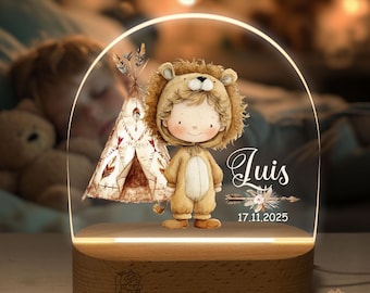 Children’s Night Light: Personalized with Name - Cozy Bedroom Decor