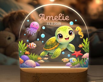 Children’s Night Light: Personalized with Name - Cozy Bedroom Decor