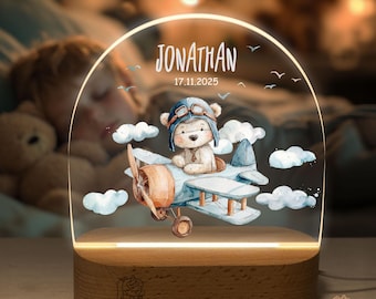 Children’s Night Light: Personalized with Name - Cozy Bedroom Decor
