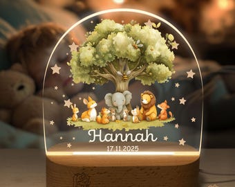 Children’s Night Light: Personalized with Name - Cozy Bedroom Decor
