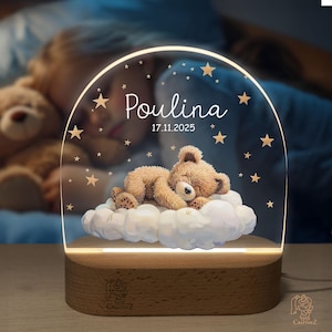 Children’s Night Light: Personalized with Name - Cozy Bedroom Decor