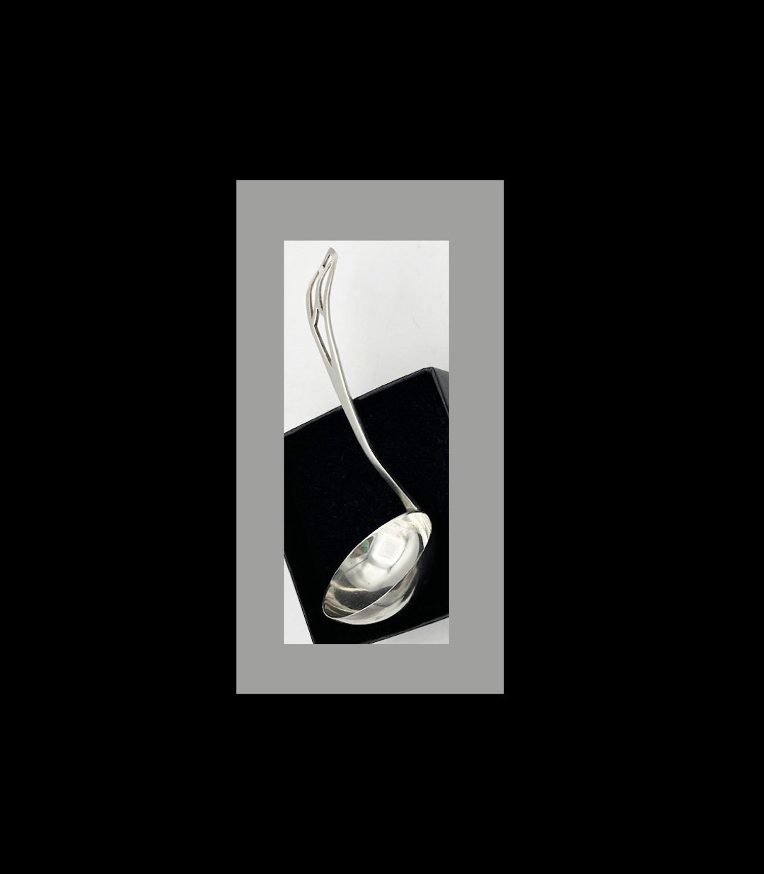 Ladle by ster. Sterling Silver Cream Ladle. WSC17 Pattern Etsy UK