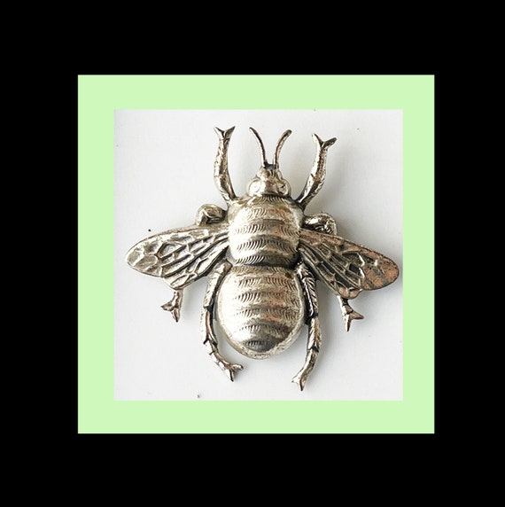 Danecraft Large Sterling Silver Bee/Insect Brooch/