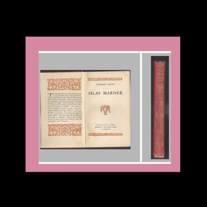 Antiquarian Book  Silas Marner by  George Eliot.  London, undated.