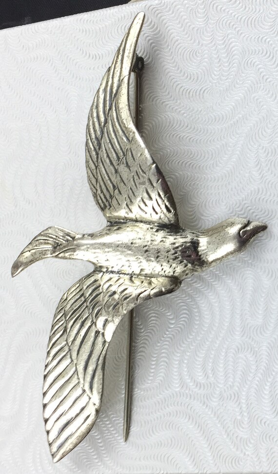 Vintage Large Danecraft Solid Sterling Silver Fly… - image 2