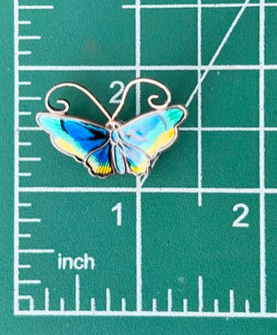 David Andersen Norway Multicolored Enameled Butte… - image 3